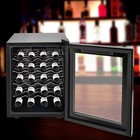 20 Bottle Wine Fridge Beverage Wine Chiller Wine Cooler Freestanding Rectangular