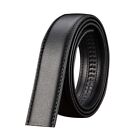 Fashion Men s Automatic Real Leather Ratchet Belt Strap Jeans Waistband Gift