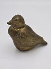 Vintage Solid Brass Bird 3  Taiwan