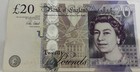 Twenty British Pound Banknotes 20   Elizabeth Ii Queen     