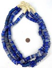 Dutch Donuts Cobalt Blue Trade Beads Jk Brown Collection