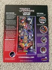 Stern   s Transformers  limited Edition  Pinball Machine Game Flyer Ad Brochure