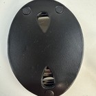 Dutyman Oval Black Leather Clip On Badge Holder Model 5302 New Professional Gear