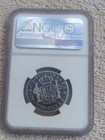 1807 Peru Lima 2reals  Graded Silver Coin 