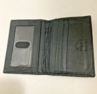 Alpine Swiss Black Bifold Leather Wallet 4 1 4 w X 3 h