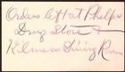 R a  Blood Sewing Machinist Machines Cleaned Waterbury Ct Victorian Trade Card