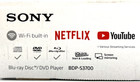 Sony Blu-ray Dvd Disc Player Full Hd With Wifi Dolby Sound Bdp-s3700 New In Box