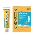 Neosporin Pain Relief Antibiotic Cream  Dual Action  2 Oz  First Aid