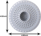 3 Pack Silicone Bathtub Drain Hair Catcher Strainer Collapsible Stopper