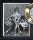 Nirvana  smells Like Teen Spirit  Framed Gold Record Reproduction Signatures