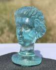 Antique 19th Century Glass Stopper - Rare Figural Bottle Closure - 1800s