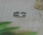0 10ct Lab Created Diamond Channel Set Adjustable Toe Ring 14k White Gold Plated