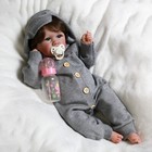 Lifelike Reborn Baby Dolls Vinyl Silicone Realistic Girl Doll Newborn Baby Gift