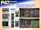 P47 Thunderbolt Cockpit Instrument Panel Cdkit