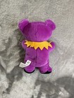 Vintage Grateful Dead Purple Dancing Bear Plush Toy 7 Inch Liquid Blue Bean Bag