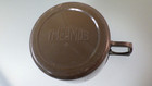 Vtg Thermos Lunchbox Thermos Cup Only 1960s-1970s Brown Color