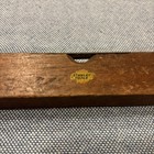 Stanley Vintage Usa Wooden Torpedo Bubble Level Mahogany Wood No 259