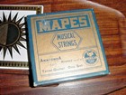  Unopened Set Mapes Musical Tenor Guitar Strings Anaconda Bronze Wound 50s 60s