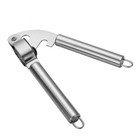Garlic Press Crusher Squeezer Masher Mincer Stainless Steel Manual Kitchen Tool 