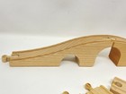 Thomas Brio Compatible Wooden Railway Train Track Arched Bridge Tunnel 8 Pc Lot