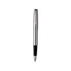 Parker Frontier Stainless Steel Fountain Pen With Chrome Trim