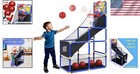 Kids Arcade Basketball Hoop Set     Fun Indoor   Outdoor Play With 4 Balls