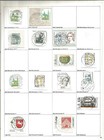 German Used Stamps Collection - Approx  200 Leaves  Many Duplicates  Various