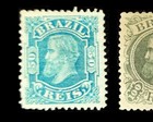 Brazil 1881 Dom Pedro Ii - New - Mng - Rhm 48 - 49 -50  cabe  a Pequena 