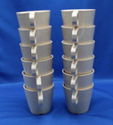 7oz Coffee Mug Juice Cup 12 Pc Silite Melamine Cafeteria Restaurant Beige