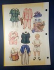 Vintage Rare Lot Paper Dolls Ladie s Home Journal 1917 45 Pages Cut Out