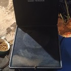 Harry Winston Black Faux Leather   Fabric Watch Presentation Box Case 1-3