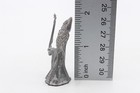 Pewter Spoontiques Wizard Sorcerer With Wand -2  Metal Miniature Figurine