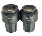 Carl Zeiss 1016-758 Microscope Eyepieces W-pi 10x 23  2 Pcs