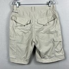 Columbia Omni Shade Cargo Lined Fishing Hiking Shorts Mens Size 32 Outdoors Tan