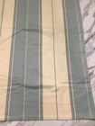 Pottery Barn   Euro Pillow Sham 25    X 30      Blue   White Stripe   New