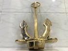 Antique Vintage Style Solid Brass Ship Anchor   Nautical Tug Boat Decor Replica