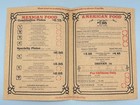 Vintage 1980 s Casa Bonita Restaurant Dinner Menu Denver Colorado 6  X 8  Lot B 