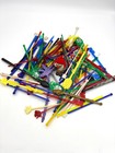 Lot Of  107 Vintage Cocktail Bar Drink Stirrers Swizzle Sticks