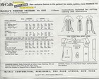 1957 Vintage Sewing Pattern B34 Dress  1545  By Claire Mccardell