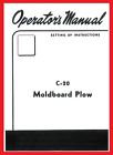 Ih International Farmall Super C-20 2pt Fast Hitch 2 Bottom Turning Plow Manual