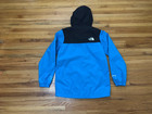 The North Face Dryvent Windbreaker Jacket Boys L Blue Full Zip-up Hooded Nylon