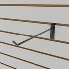 10  Black Slatwall Peg Hooks For Retail   Garage   Multi-pack Options Available