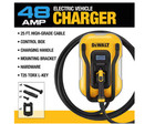 Dewalt Level 2 Ev Charger 48a 240v 11 5kw Wall Mount 25ft Cable Weatherproof