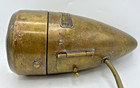 Large Antique German Bike Headlight Converted Into A Lamp Early 1900 s Brass
