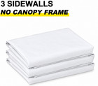10 X 10 Canopy Side Walls Only For Ez Up Tent  3 Pack Kit