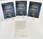 Star Trek Ds9 Chase Masterson 3 Autos Blue Gold Silver   Redemption Rare Lot A20