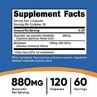 Nutricost Quercetin With Bromelain  120 Capsules  60 Servings