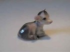 Vintage 1949 Miniature Hagen Renaker Brown Calf Cow