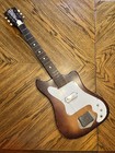 Vintage 1960s Rare Old Kraftsman Kay Sunburst Electric Guitar In Case