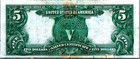 1899  chief   5  Silver Certificate Fr  278